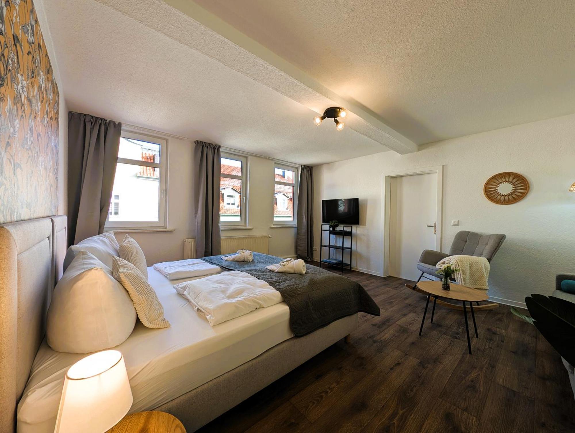 Bohnapartments - Topfmarkt Xxl Suiten - Neu In Top Zentrumslage, Vollausstattung, Wlan, Parkplaetze Ilmenau Exterior foto